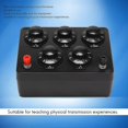thumbnail image 2 of Black Resistance Box Iron Variable Decade Resistor 0-9999.9 Ohm Z, 2 of 5