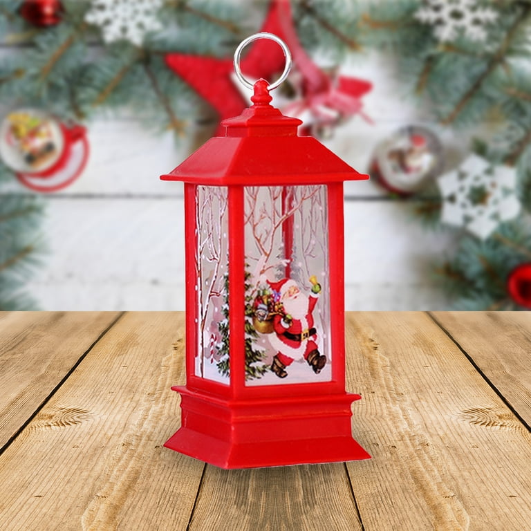 Travelwant Lantern with LED,Battery Included,Decorative Hanging Lantern,Christmas Decorative Lantern,Indoor Candle Lantern,Battery Lantern Indoor Use