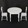 thumbnail image 4 of Doll House Table Chair Set, High Simulation Doll House Furniture Model Photograph Props for 1:12 Dollhouse, 4 of 7