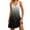 Dark Gray ##091, variant on Prdecexlu Women Bikini Cover Up Sleeveless Boho Beach Casual Tank Dresses V Neck Fashion T-Shirts Dress Solid Color Bathing Suit Cover Up with Pockets Army Green L