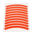 thumbnail image 4 of Autocollants Réfléchissants pour Vélo d'Équilibre pour Enfants Autocollants Adhésifs pour Roue de Vélo Bandes de Sécurité Accessoires de Vélo d'Équilibre Orange, 4 of 14