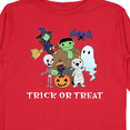 thumbnail image 4 of Inktastic Halloween Trick-or-Treat Cute Group of Monsters Boys or Girls Long Sleeve Toddler T-Shirt, 4 of 5
