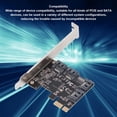 thumbnail image 4 of PCIe X1 Controller Card, High Speed Transmission Plug and Play PCIe 3.0 X1 To 4 Port SATA3 Adapter Card PCB  for Computer, 4 of 7