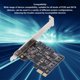 thumbnail image 4 of Tarjeta del Controlador PCIE X1, Enchufe y Juego Duradero PCIe 3.0 x1 A 4 puertos sata3 sata3 tarjeta profesional pcb instalación fácil rendimiento estable para computer, 4 of 7
