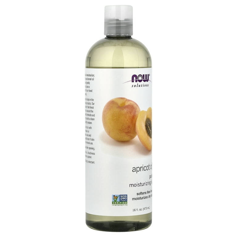 NOW Foods 100% Pure Apricot Kernel Oil for Softening Fine Lines
