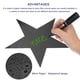 thumbnail image 3 of Estrella Recortes Papel Cinco Estrella Confeti Adornos para Cumpleaños Fiesta Aula Boda Boletín Tablero Pared Decoraciones 5.9 Pulgadas, (Negro) Paquete de 120, 3 of 5