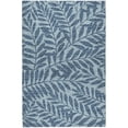 thumbnail image 2 of Addison Rugs Dream Shag Premium Machine Washable Transitional Tropical, Leaves, Botanical Blue Rectangle Rug, 8' x 10', 2 of 8