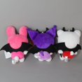 thumbnail image 5 of 10cm Halloween Kawaii Sanrio Plush Keychain Cartoon Kuromi MyMelody Halloween Stuffed Doll Keyring Accessories Birthday Gift Toy, 5 of 5