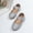 X-301Silver, variant on YMNXA Big Kids Children Girls Sandals Soft Sole Non Slip Closed Toe Sequins Fashion Lightweight Shoes For Wedding Birthday Party,Black,12-18 Months