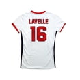 thumbnail image 3 of U.S. Soccer USWNT Player Girls' Youth Official USA Soccer Poly Shirt Tee - White, Lavelle, YM, 3 of 3