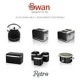 thumbnail image 2 of Swan Retro Ensemble de 3 Boîtes, 2 of 5