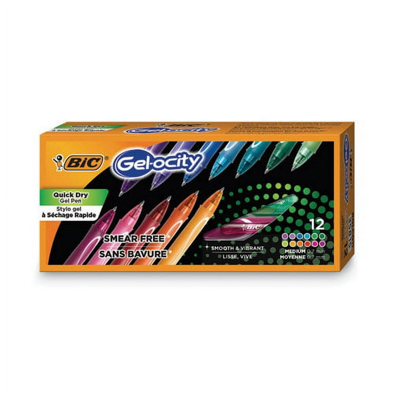 bribobo RNAB0989NLH1M 4 pack retractable cute gel pens quick dry