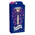 thumbnail image 2 of Skintimate razor, 4 blades system with aloe & vit E 1 handle and 2 refills included 1 handle and 2 refills, 2 of 2