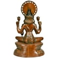 thumbnail image 2 of Exotic India Goddess Lakshmi in Abhaya Mudra, 2 of 2