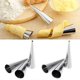 thumbnail image 2 of 6pcs Stainless Steel Croissant Spiral Pastry Fondant Cake Baking Mold Diy Tool, 2 of 5