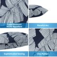 thumbnail image 2 of 2 Pack Waterproof Outdoor Throw Pillows, Fade-Resistant Patio Cushions for Garden Furniture - 18x18 Inch Blue Decorative Pillow Covers, 2 of 7