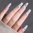 thumbnail image 4 of 6 hojas de pegatinas para uñas, pegatinas autoadhesivas para decoración de uñas, decoraciones de manicura DIY de estrellas para mujeres y niñas, 4 of 6