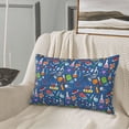 thumbnail image 5 of Fuzoiu Different Chemical Things Print Fuzzy Pillowcases, Super Soft Pillow Case Cover with Zipper for Bedroom, Sofa, Couch,Cozy Pillow Shams for All Seasons-14"x20", 5 of 6
