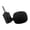 Black, variant on Drrntien Flexible Directional Microphone for Video Creators, Plugs and Play Noise Cancelling 3.5mm Mini Camera Microphone