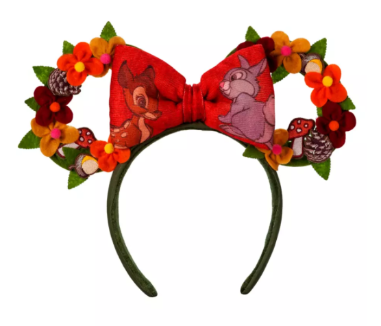Disney Authentic Bambi Thumper Ears Headband from Main Street Disney Parks Bambi And Thumper Floral Ears Headband New 2022  main image 3