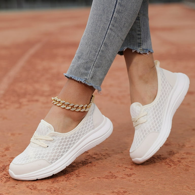 Casual Shoes Size 10 Wide Women's Shoes LUOGENLI Female