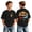 0#-Black367, variant on Kiijoy Graphic Tee for Boys Crew Neck Short Sleeve T-Shirt Casual Summer Top, Sizes 2-13