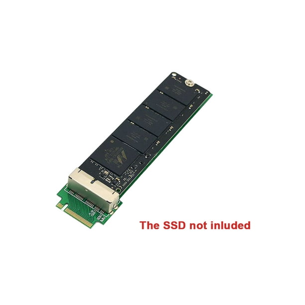 Compulsion Pidgin Uluru SSD to M.2 NGFF Adapter Converter Card Replacement for 2013 2014 2015  MACBOOK Air Pro SSD - Walmart.com