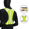 thumbnail image 2 of Gilet Réfléchissant pour Marcher la Nuit, Gilet de Course Réfléchissant, Gilet de Course Réfléchissant pour Femmes Hommes Sécurité, 2 of 5
