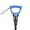 Blue, variant on KMINA Quad Cane for Women and Men (Sturdy 3.3 lbs), 4 Prong Cane for Stability and Balance, Ergonomic Handle, Supports 350 lbs, Patented Design - Made in Europe