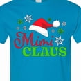 thumbnail image 4 of Inktastic Mimi Claus with Christmas Santa Hat and Snowflakes T-Shirt, 4 of 5