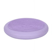 Wiggle Cushion Inflated Flexible Thick Portable Core Strength Balance Disc for Kids Adults Purple LMZ