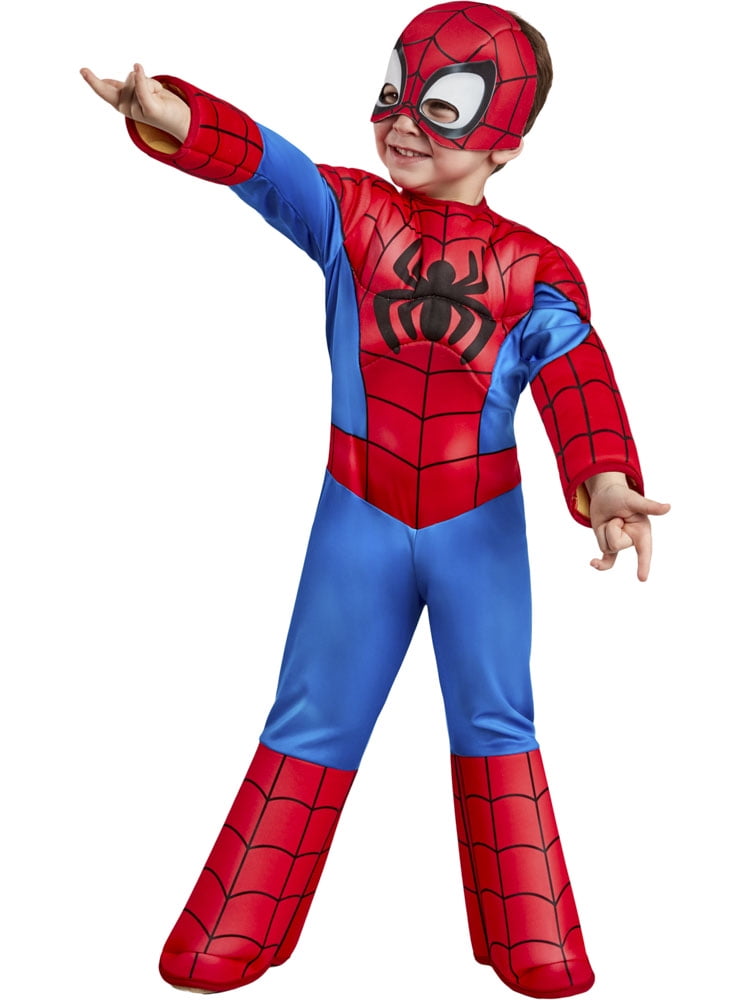 Spidey and His Amazing Friends SpiderMan Toddler Deluxe Costume
