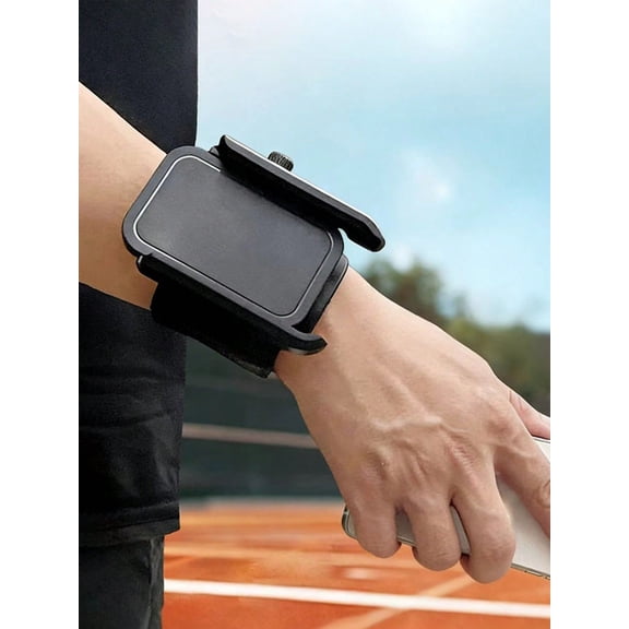 Adjustable Wrist Phone Holder, 360° Rotatable Secure Wrist Strap Phone Mount for Running Sports