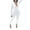 White, variant on Lisingtool Long Sleeve Jumpsuit Women's Solid Color Tight Zipper Jumpsuits for Women Dressy Black