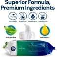 thumbnail image 7 of Adult Wipes For Elderly - 8"x13" 240ct (4 Packs of 60) Huge & Soft Non-Flushable Body Wipes for Adults Bathing No-Rinse - Incontinence Disposable Washcloths, Vitamin E & Aloe, 7 of 7