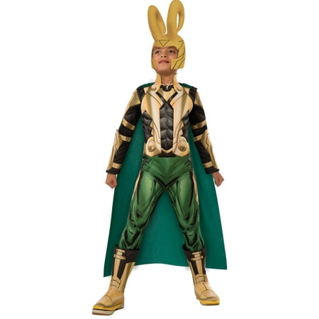 Marvel Deluxe Loki Costume for Kids