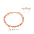 thumbnail image 2 of Uxcell 10Ft Speed Jump Rope Replacement Cable 2.5mm Professional Skipping Rope Steel Wire Orange 2 Pack, 2 of 6