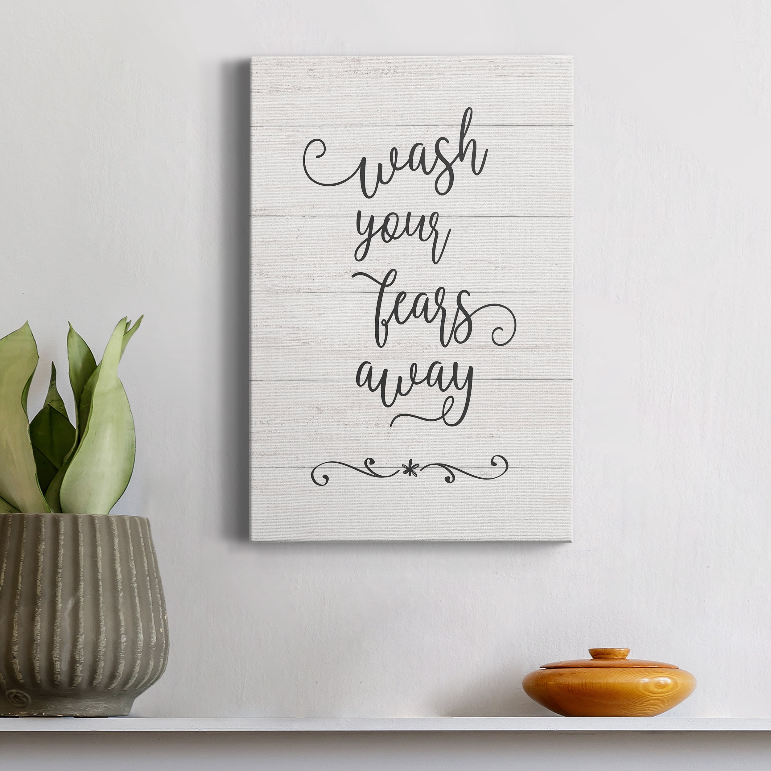 Wash Fears Premium Gallery Wrapped Canvas - Ready to Hang - 24 x 36