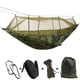 thumbnail image 4 of Camuflaje Portátil Paracaídas Individual Acampar Al Jardín Patio Hamaca Cama Columpio Mosquitera Y Colchoneta shamjiam Hamaca de camping al aire libre, 4 of 8