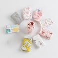 thumbnail image 5 of TOWED22 Girls and Toddlers Cotton Underwear Tagless Soft Panties Size 2-3T,4-5T,6,8,10,12 (3-Pack)(White,12-18 M), 5 of 6