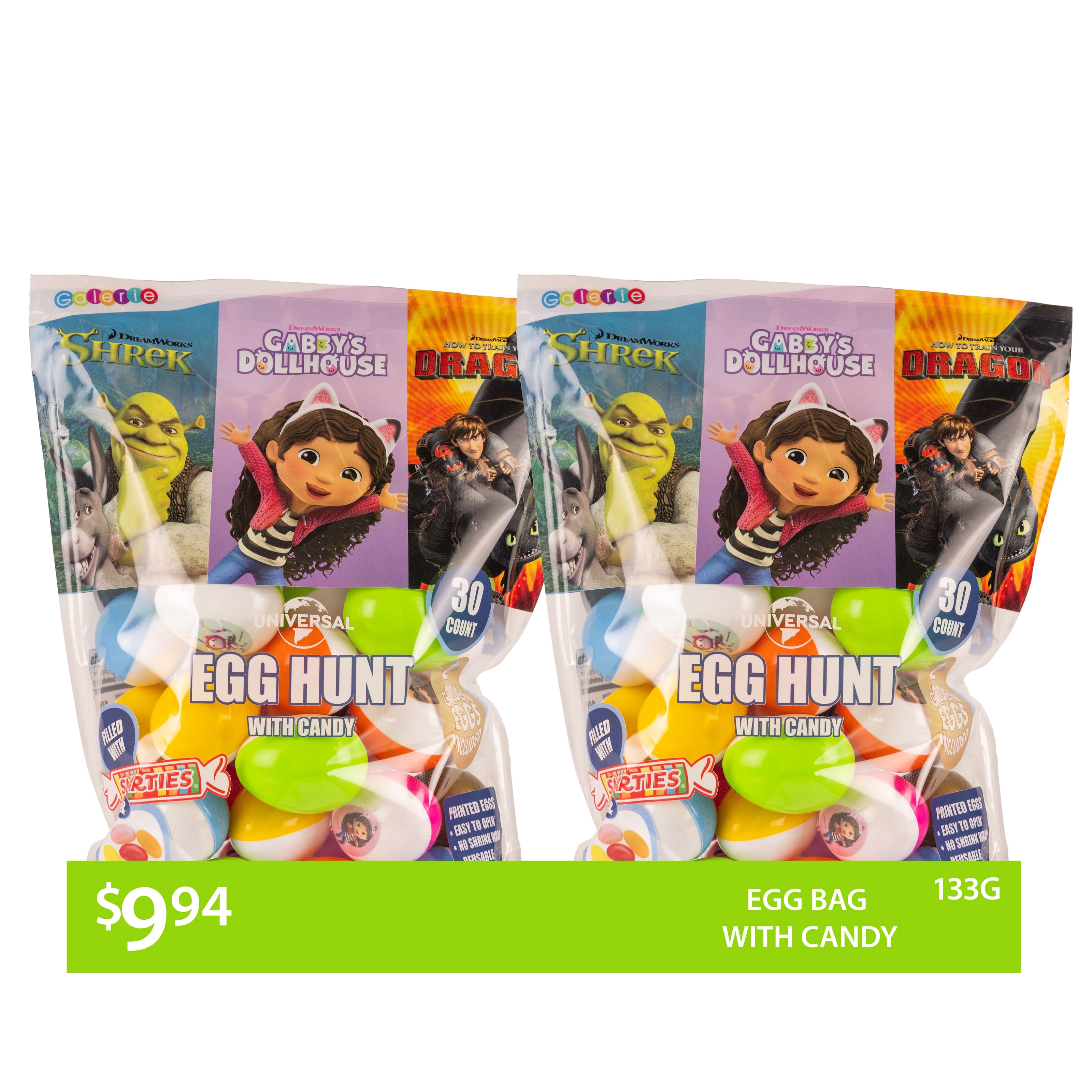 Pro Eggstravaganza Universal Mix 30 Count Egg Bag with Candy