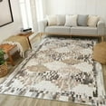 thumbnail image 5 of Rug Branch Cadence Abstract Indoor Area Rug, Cream Brown - 6'x9', 5 of 5