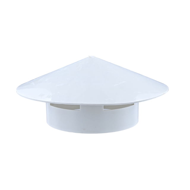MYG Capuchon de Pluie Rond de 6,29 Pouces en PVC pour Toit, Grille de Ventilation, Capuchon de Pluie Rond pour Tuyau de Ventilation