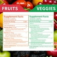 thumbnail image 4 of Whole Food Fruits & Veggies Supplement – 30 Servings (90 Capsules) | Daily 3 Caps = 5 Servings of Fresh Produce | Natural Nutrition for Adults & Kids, 4 of 9
