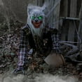 thumbnail image 4 of Haunted Hill Farm 30 in Werewolf Animatronic with Lights and Sound, HHWOLF-4FLSA, 4 of 14