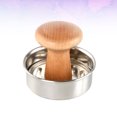 thumbnail image 6 of Phlegsive Stainless Steel Burger Press Non-Stick Patty Maker Mold (Silver Khaki), 6 of 6