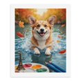 thumbnail image 5 of Paint by Numbers Kit for Adults, Corgi Autumn Splash Painting Scene Paint by Numbers, Easy Paint by Numbers Kit for Adults Beginner, DIY Adult Paint by Number Kits on Canvas, Home Decor, 5 of 7
