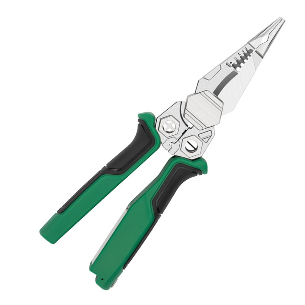 Multifunctional Wire Stripper With Voltages Tester And Accuracy Cutting Cable Cutter Stripper For Electrical Work