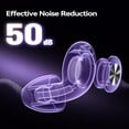 thumbnail image 2 of VEATOOL Bouchons d'Oreilles pour Dormir Réduction du Bruit 50 dB, Silicone Souple Réutilisable avec 7 Embouts d'Oreille et Étui pour Ronflement, Concerts, Sommeil sur le Côté, Prise de Vue, Vol, 2 of 8