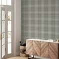 thumbnail image 4 of Arthouse Hector Grey Plaid Wallpaper, 4 of 7